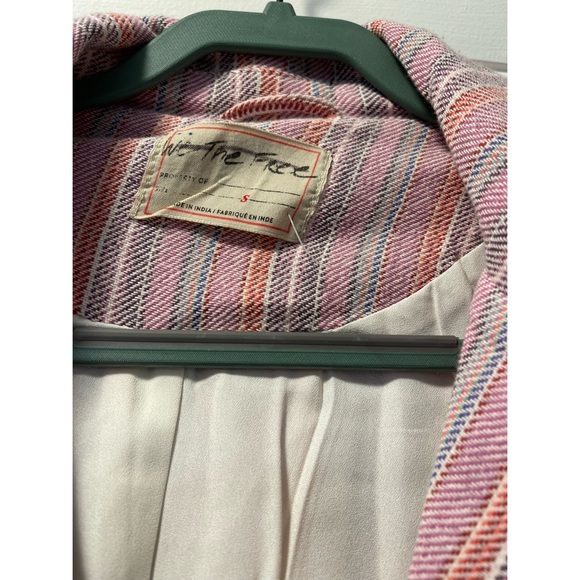 We The Free Kai Striped Relaxed Fit Blazer Multicolor Pink
Size Small - Picture 6 of 7